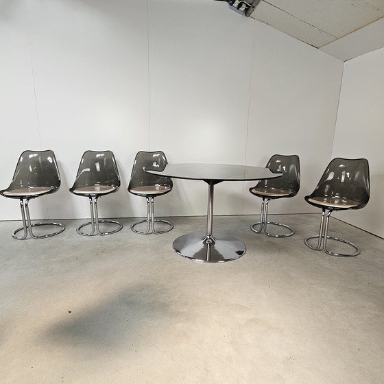 Image 1 of Vintage Space Age dining set seventies