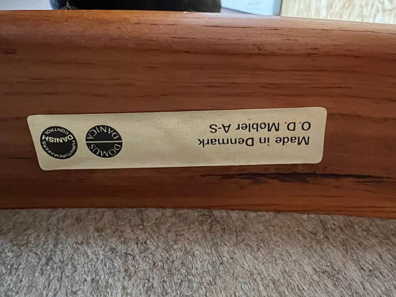 Image 1 of 4x 60er 70er Jahre Stuhl Stühle Teak Dining Chair Erik Buch O.D. Møbler Denmark