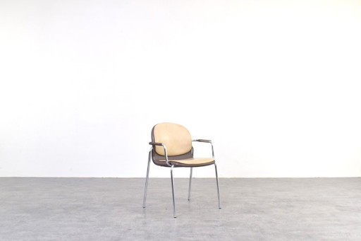 Chaises allemandes vintage de Wilkhahn, années 1980, lot de 8. – eetkamerstoelen, Chrome (photo 2 of 15)