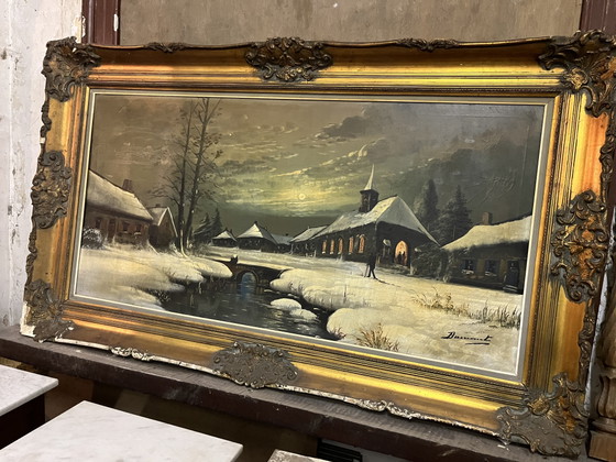 Image 1 of Painting by Marguerite Dumont (1847–1918)
108 x 48 cm