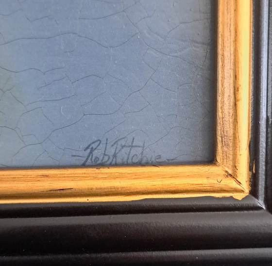 Image 1 of Still life with apple and bowl by Rob Ritchie