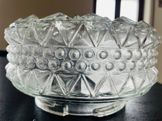 Image 1 of Pareja de lámparas empotrables de cristal para techo o pared