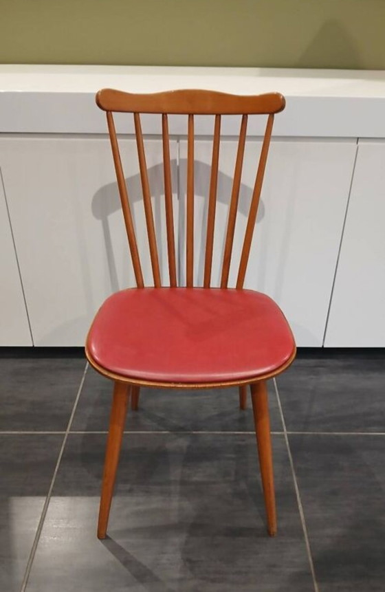 Image 1 of Set di 4 sedie Baumann Menuet, vintage anni '70


