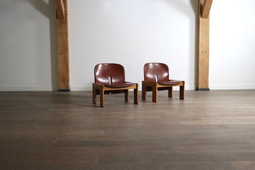 Sillones Afra y Tobia Scarpa Modelo 925 para Cassina, Italia, década de 1970