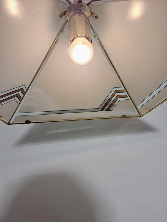 Image 1 of Lampe de style Hollywood Regency des années 80