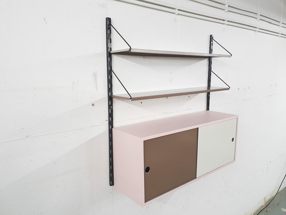 Image 1 of Tjerk Reijenga voor Pilastro wandmeubel, Nederland 1950's