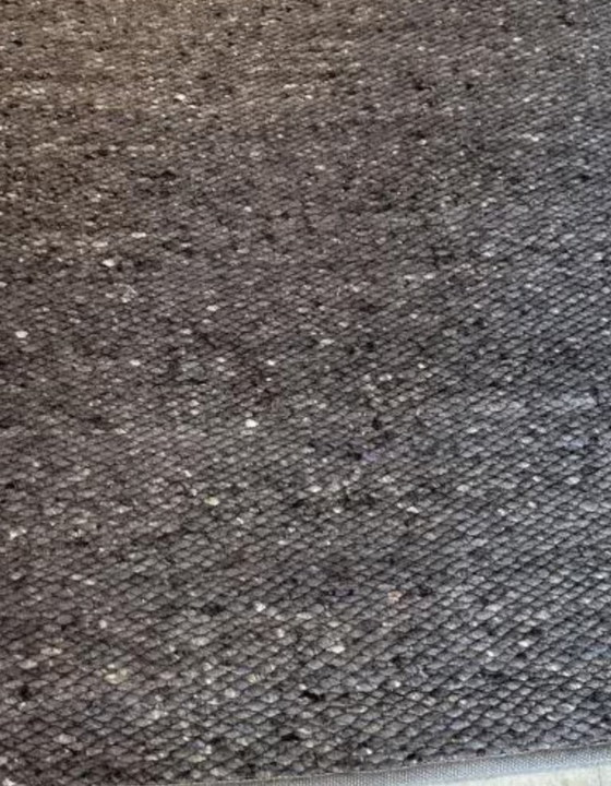 Image 1 of Tappeto Perletta in lana grigio / marrone