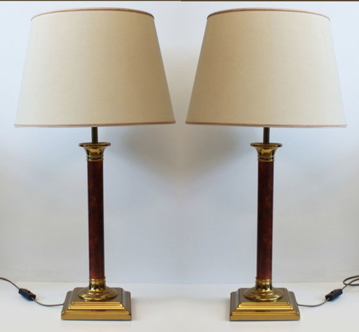 Pair of lamps, Belgium 1970.