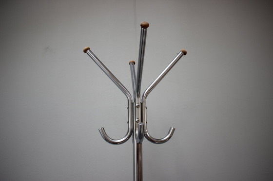 Image 1 of Art-Deco Coat Rack by Thonet, 1930s, Czechoslovakia