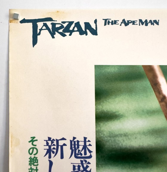 Image 1 of Tarzan de aapmens - 1981 - Originele Japanse B2 Poster | Plakat | 51 × 73 cm