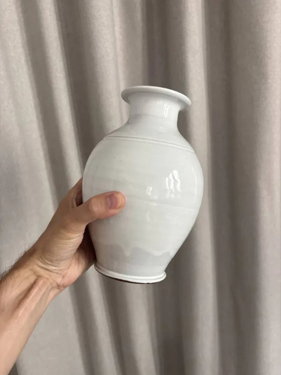 Vintage Vase Made of Hand-Turned Ceramic – Artisan (photo 2 of 8)