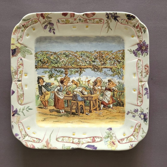 Sarreguemines Enfants Richard 2 Dishes in very good condition – Sarreguemines (France), Crockery, Porcelain (photo 3 of 7)