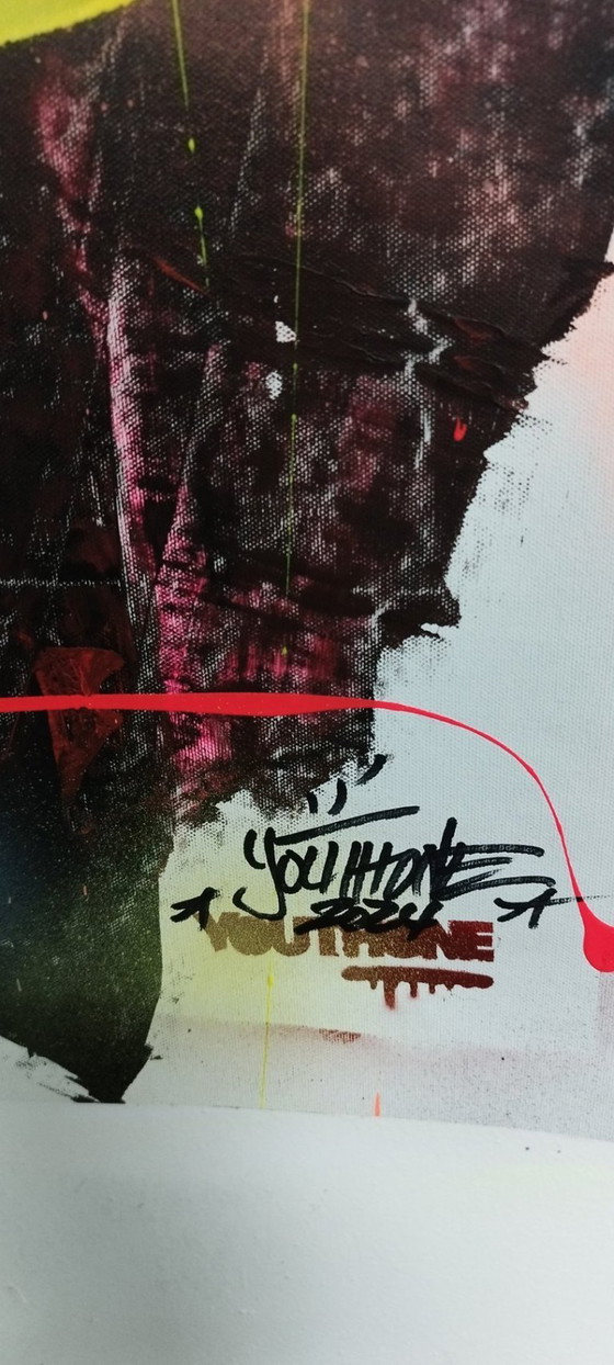 Image 1 of YOUTHONE - Black is Back - Toile d'artiste