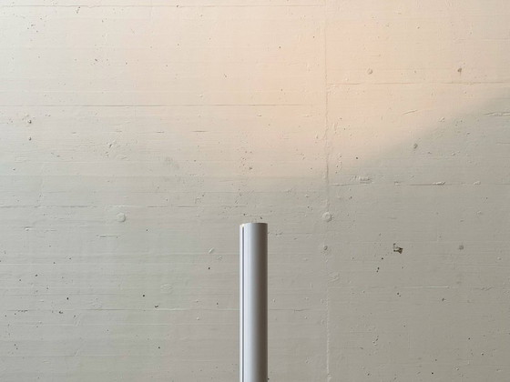 Image 1 of Megaron floor lamp in white by Gianfranco Frattini for Artemide, 1970s