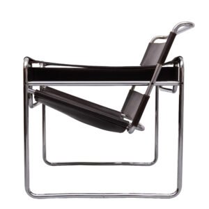 Fauteuil Wassily B3 marron foncé de Marcel Breuer pour Gavina, années 1960 – Leather, Bauhaus (photo 17 of 40)