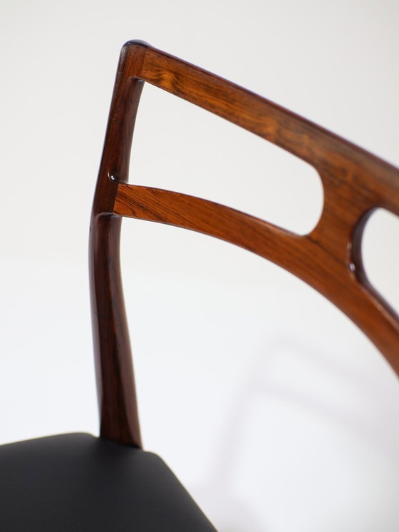 Image 1 of 6x Johannes Andersen 94 Esszimmerstühle aus Palisander