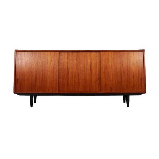 Image 1 of Credenza in teak, design danese, anni '70, manifattura: PMJ Viby J