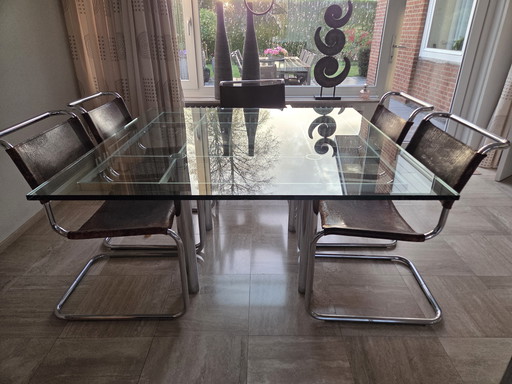 Chaises Thonet S33 par Mart Stam