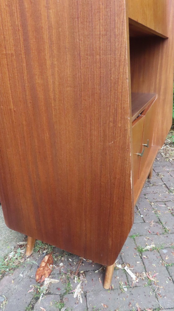Image 1 of Vintage Secretaire  /  klep kast jaren 50 / 60 
