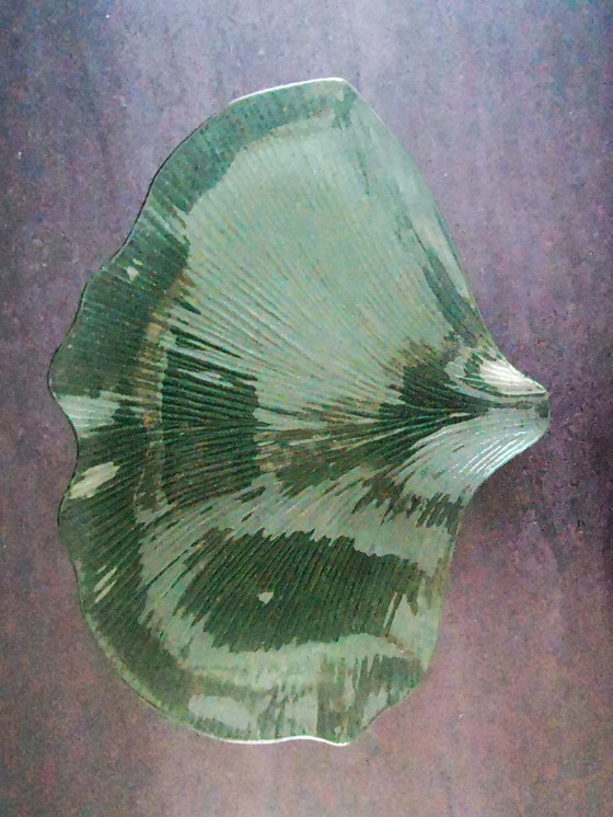 Image 1 of Decoration and/or serving dish, Ginkgo leaf