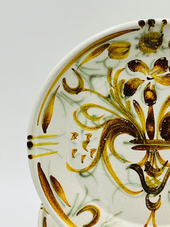 8 dessertborden Keraluc Quimper Renaissance 1960 – Servies, Ceramic (photo 3 of 10)
