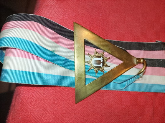 Image 1 of Vrijmetselaarsmedaille