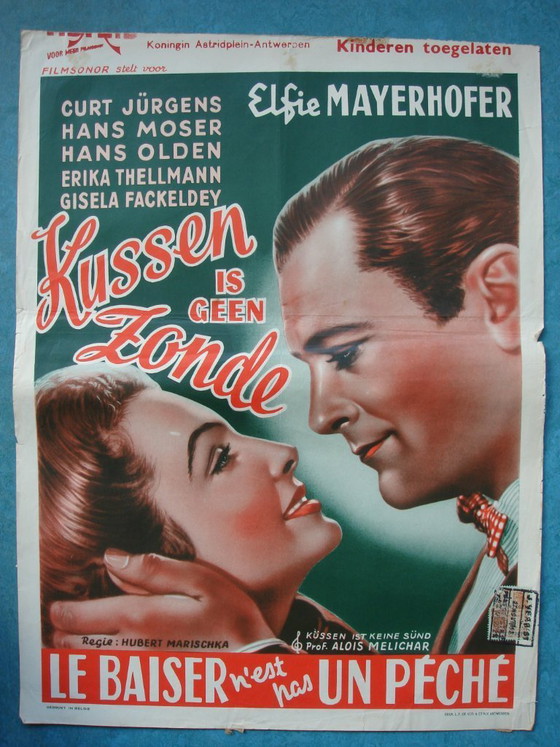 Image 1 of Partij originele filmposters uit de jaren 50-60