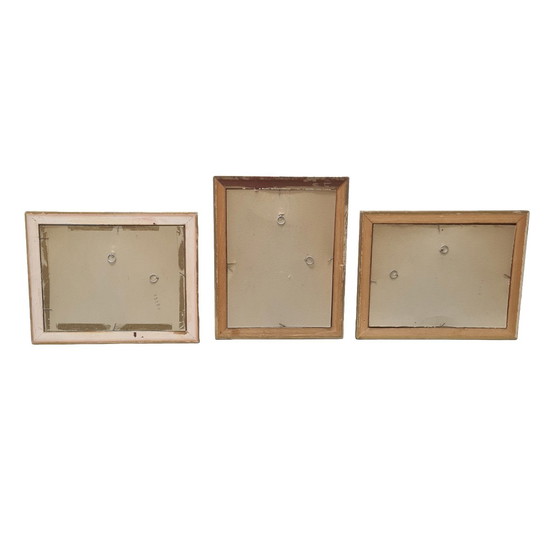 Image 1 of Tre incisioni incorniciate di S. Young, della prima metà del XX secolo. Una serie di tre splendide incisioni con immagini di cas