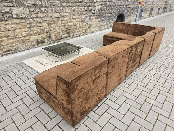 Image 1 of Modulaire bank, vintage jaren 60/70, banken, fauteuils, zitgroep in mid-century stijl, suite, sofaset