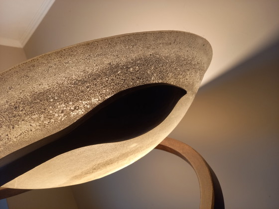 Lampada da terra di grandi dimensioni – Lampade da terra, Metal, Glass (photo 3 of 8)