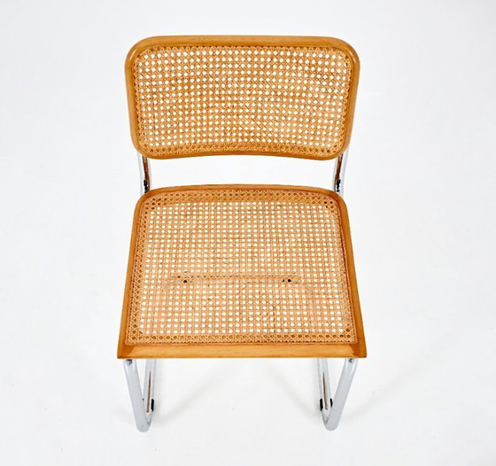 Image 1 of Sedie da pranzo stile B32 di Marcel Breuer, set da 6