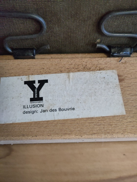 Image 1 of Gelderlander bench, design Illusion by Jan de Bouvrie