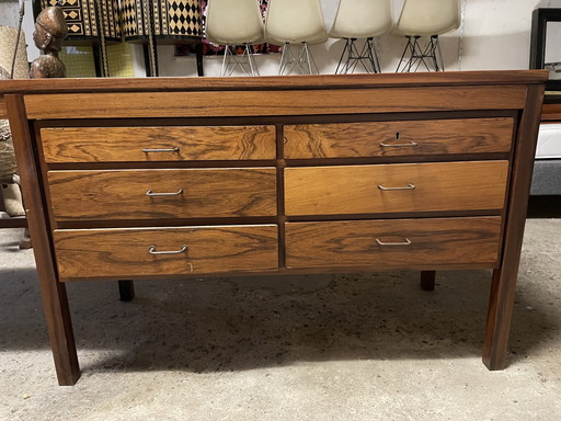 Design danese - scrivania in palissandro