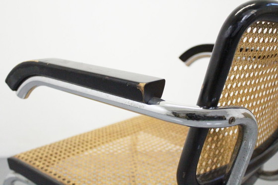 Image 1 of Chaises Cesca, Gavina, Marcel Breuer, Bois, Acier