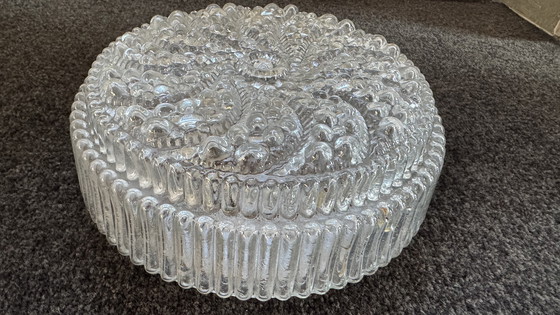 Image 1 of Plafonière vintage en glaçure Jaren 60 