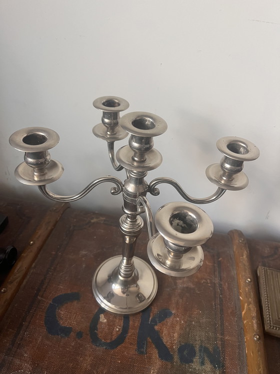 Image 1 of Antiker Kerzenständer