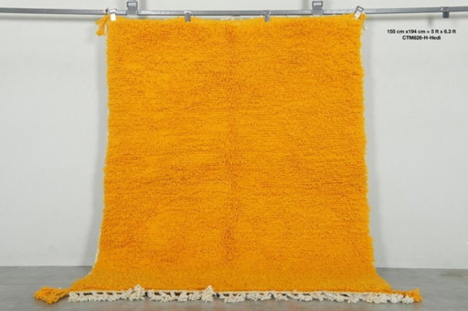 Tapis Marocain Contemporain Fait Main – Stijl Berbère 200cmx250cm – vloerkleden en tapijten, Cotton