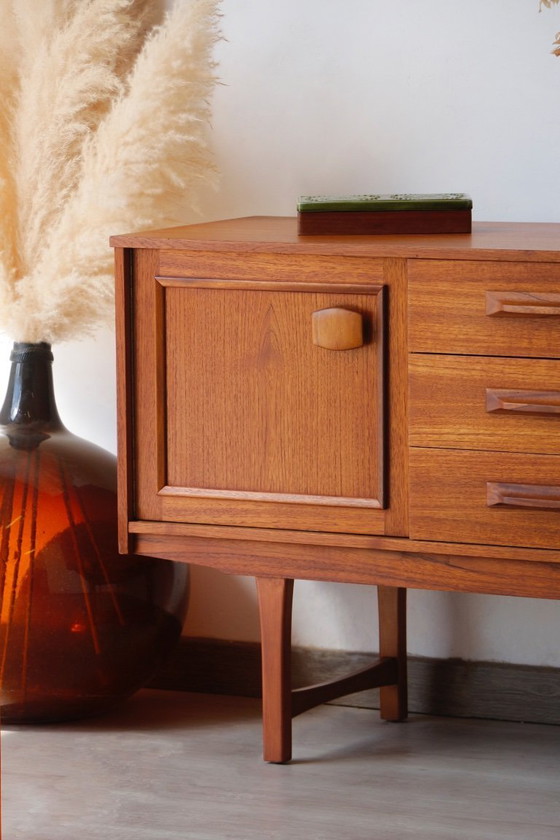 Image 1 of Enfilade Scandinave Teck Stonehill – Design Vintage 1960