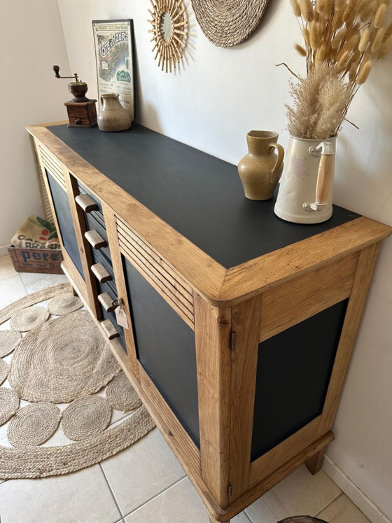 Credenza stile René Gabriel, patinata – Credenze, Wood (photo 13 of 15)