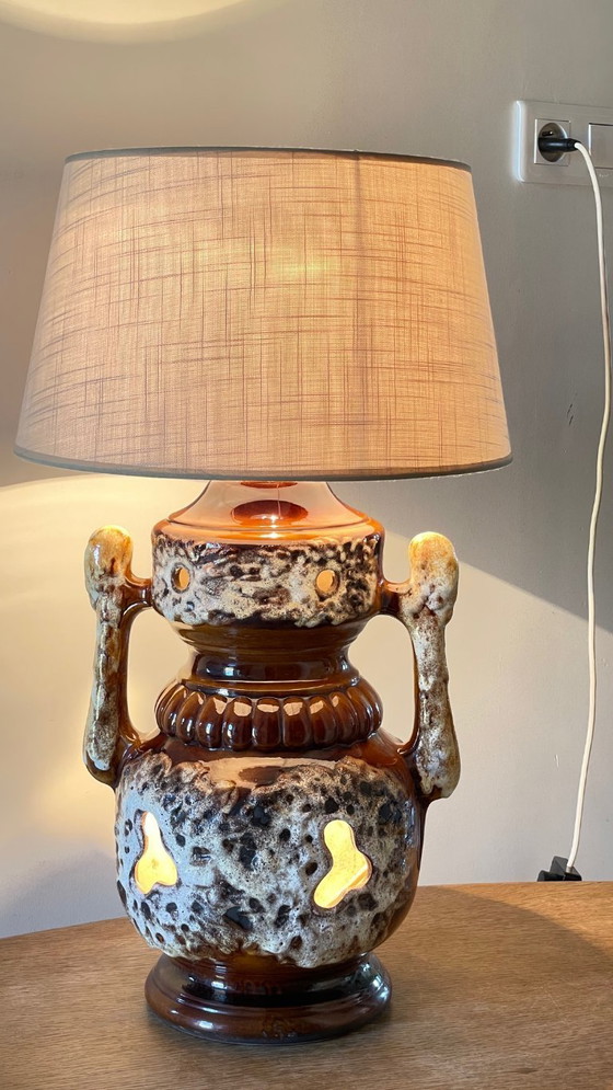 Image 1 of Fat Lava Lamp, Dubbele Verlichting, Vintage Stijl