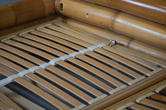 Image 1 of Cadre de lit vintage en bambou, Asie, années 1990