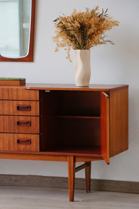 Image 1 of Vintage Teak Sideboard by Beautility | 1960s Design, Restored
