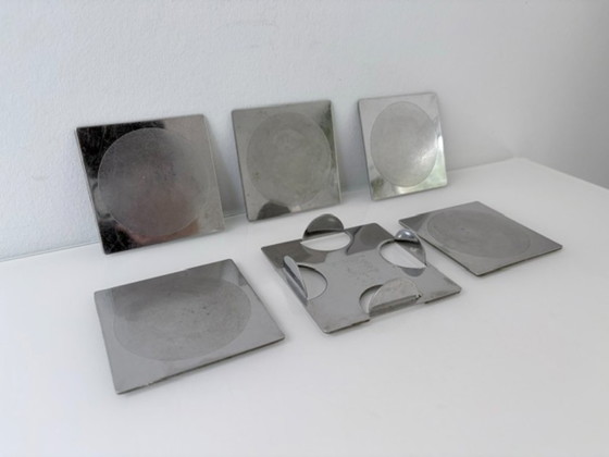 Ikea Groggy Sottobicchieri (5 Pezzi) Nel Supporto – Accessori da tavola, rvs (photo 13 of 15)