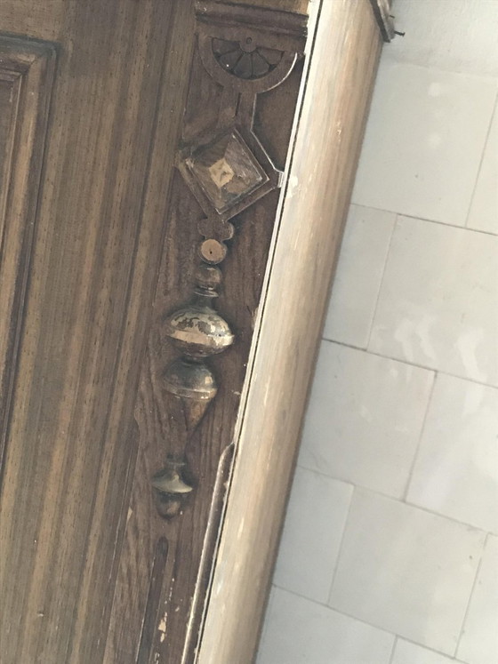 Antique Hungarian Pine Wardrobe (photo 7 of 7)