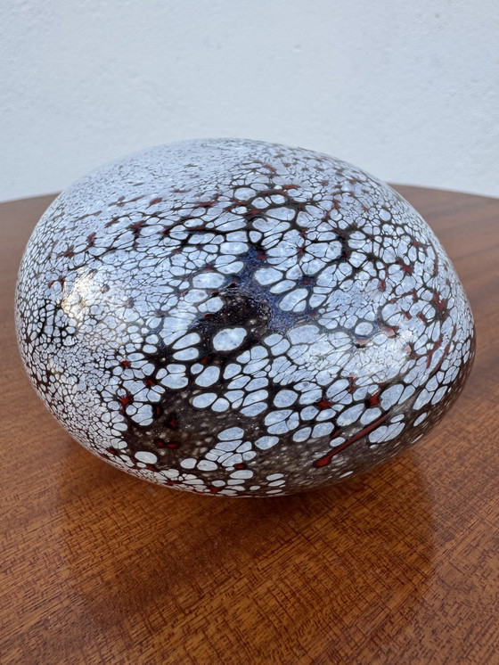 Image 1 of Antique blown glass paperweight