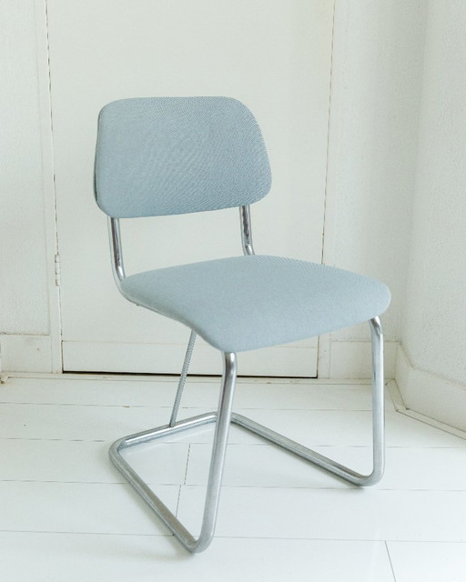 Vintage-Stuhl mit Rohrrahmen