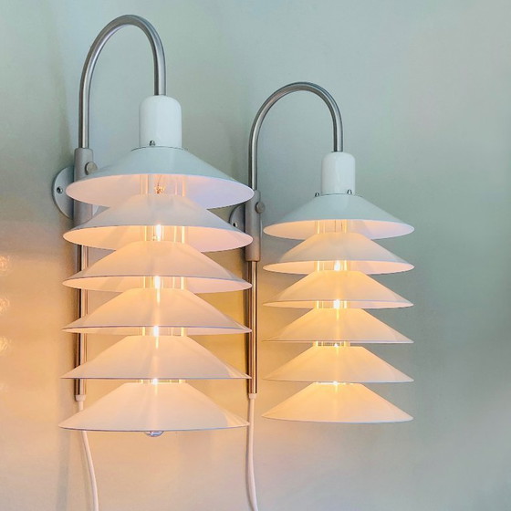 Image 1 of 2 vintage WALL LAMPS TipTop Pandul Gammelgaard Danish Design
