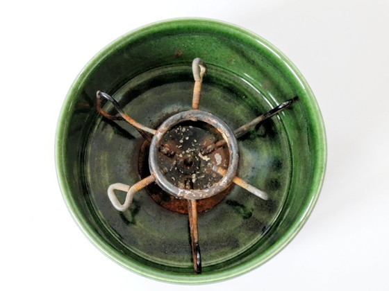 Image 1 of Supporto per albero di Natale in ceramica Jasba degli anni '60 | Germania Ovest, con scatola originale