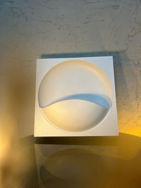Zeer Uniek! XL Space Age “70’s Design Wandlamp – Wandlampen, Plastic (photo 4 of 11)