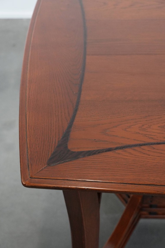 Image 1 of Tavolo da pranzo in stile Art Nouveau da 4 a 6 persone di Schuitema della serie Jugendstil